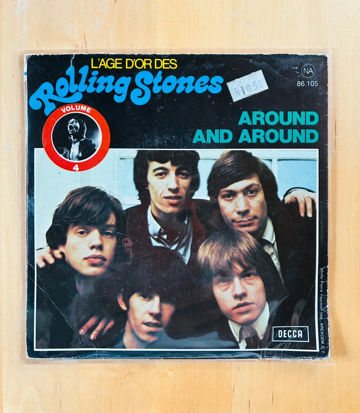 Disco de vinilo 45T The Rolling Stones It´s all over now. – photo 2